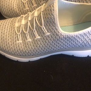 Skechers Multi-Knit Slip-On Bungee Sneakers